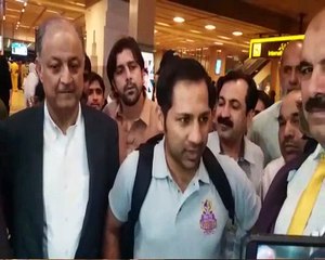 Quetta Gladiators Team Reaches Pakistan to Win PSL