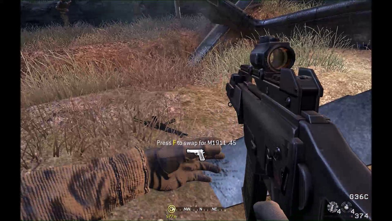 Call of Duty Modern Warfare Campaign part７ （Hunted）
