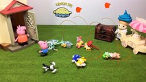 Peppa Pig Play-Doh Stop-Motion: Tidying Up and Cleaning The Mess With Crying George - hot