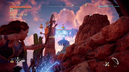 Horizon Zero Dawn Stormbird Epic showdown