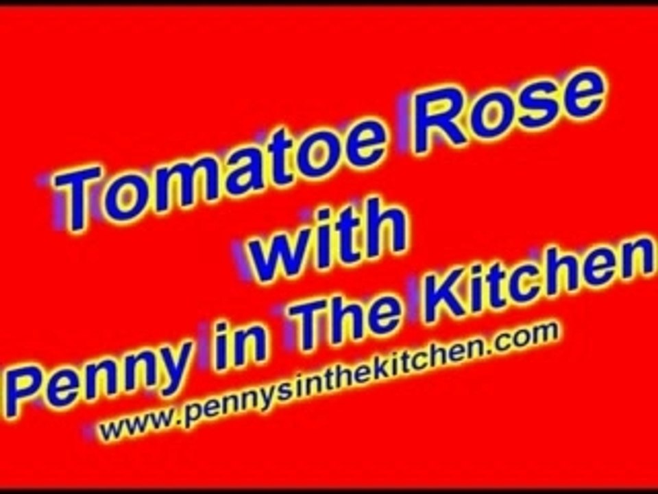 Tomato Rose Making