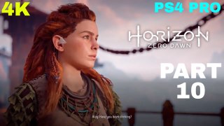 Horizon Zero Dawn 4K 2017 Gameplay Part 10 - The City Of The Sun (PS4 PRO)
