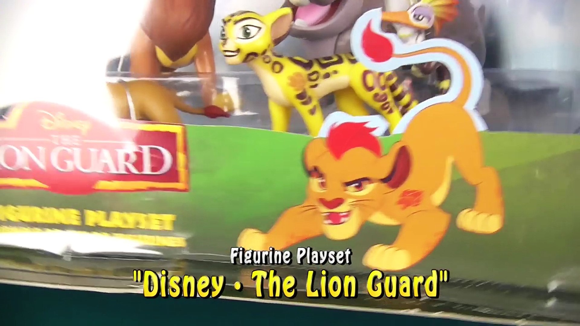 the lion guard figurine playset