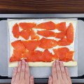 Une Croustillante recette : le saumon à la pâte à pizza tressée. Vous allez aimer…
