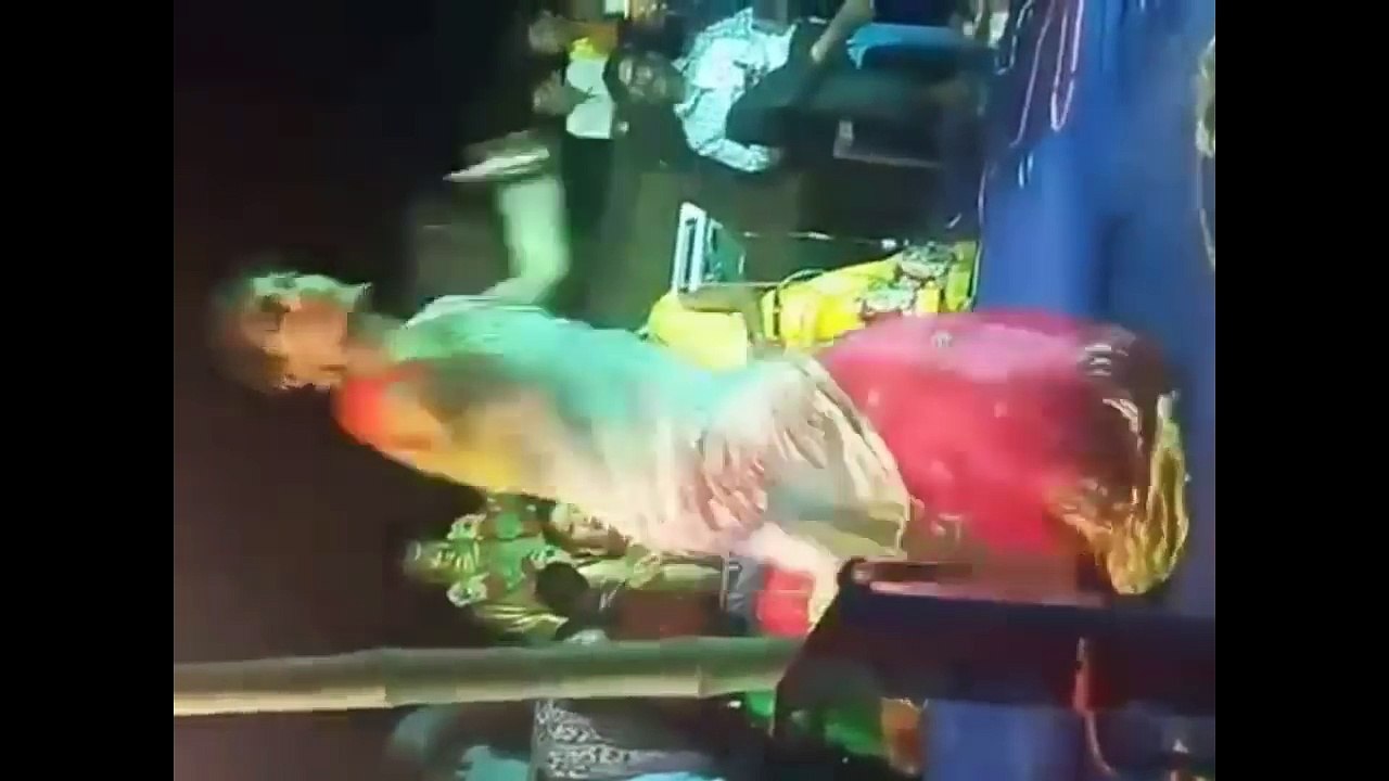 Telugu Village Recording Songs Record Dance Midnight Video  part 3
