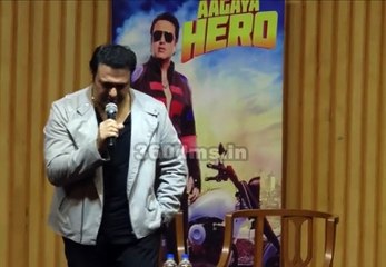 Aa Gaya Hero Movie 2017- Govinda Promotes His Movie At Laucnh Of The Impact Trophy School Cricket Tournament
