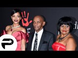 Rihanna : Sage et glamour devant sa famille