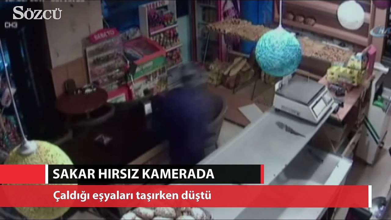 Sakar hırsız kamerada