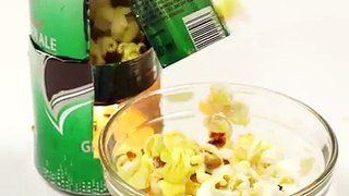 Recycled Soda Can Popcorn Maker
