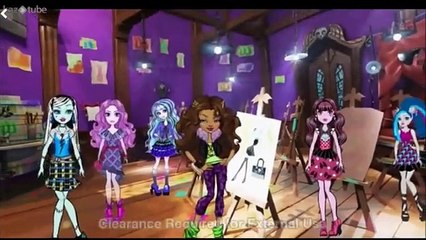 Monster High: ELECTRIFIED (2017) -Arte Conceptual.