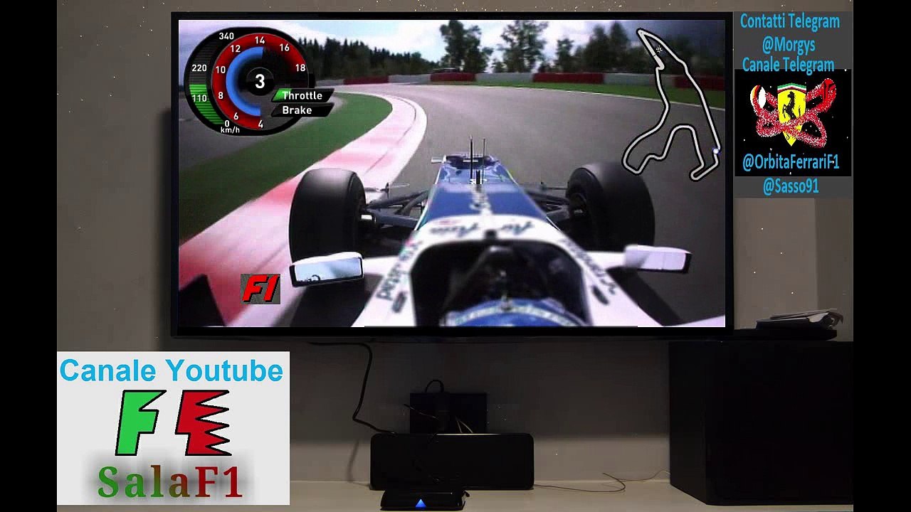 Onboard - F1 2010 Round 13 - GP Belgium (SPA) Rubens Barrichello