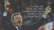 Luis Enrique's trophy-laden career at Barcelona