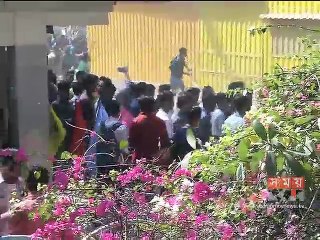 শিক্ষার্থী নিহতের গুজবে নর্থ সাউথ শিক্ষার্থীদের ভাংচুর