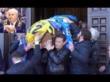 Napoli - Addio a Roberto Fiore, storico presidente di Napoli e Juve Stabia (01.03.17)