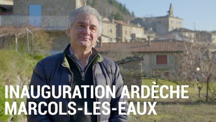 Inauguration à Marcols-les-Eaux en Ardèche du site multi-opérateurs d'accès à l'internet mobile