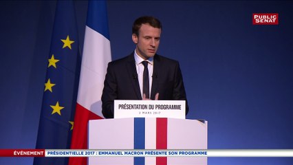 REPLAY. Emmanuel Macron : "2 candidats ont décidé de s'attaquer à l'Etat de droit "