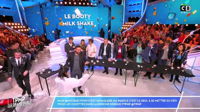 La chute ridicule de Capucine Anav dans Touche pas à mon poste