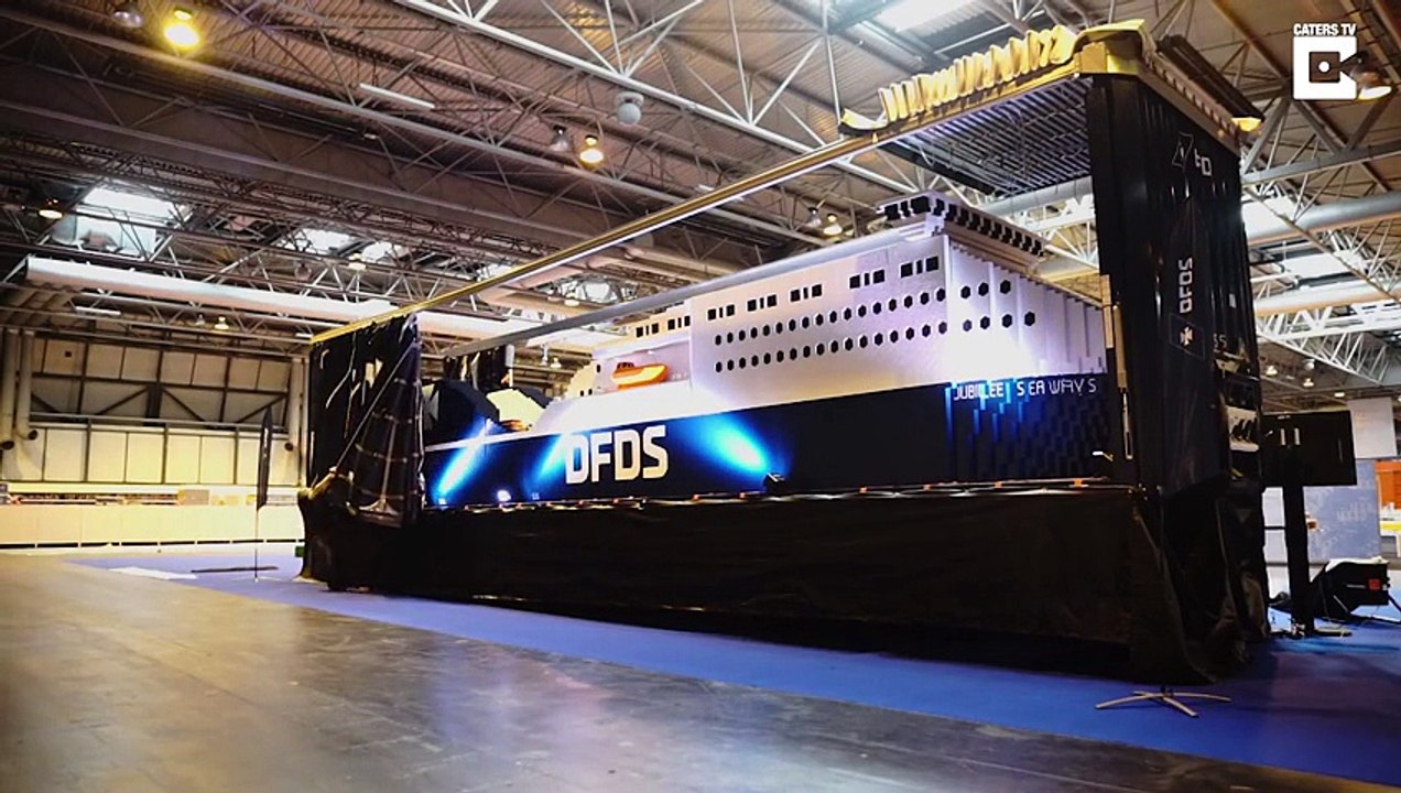 World's Largest Model Ship Made From Lego