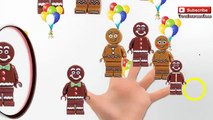 Lego Cakepop Gingerbread Cookies Finger Family Song Nursery Rhymes Songs for Children | Lu