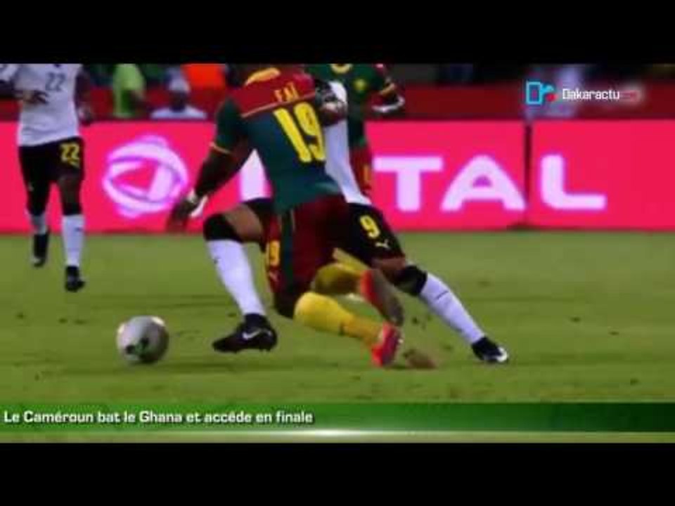 Le Cameroun bat le Ghana et accéde à la finale ok