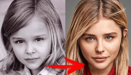Chloe Grace Moretz | Then & now