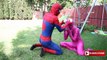 Pink Spidergirl Loses Her Eyes vs Doctor w Spiderman, Hulk Superhero IRL
