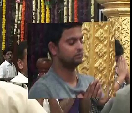Indian Cricketers Suresh Raina & Ravindra Jadeja Visit To Shirdi Sai Baba Temple