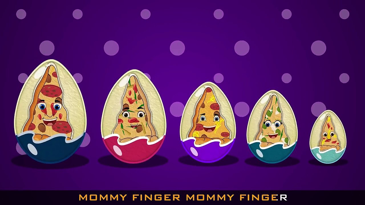 Сюрприз Яйца Пицца | Сюрприз Яйца Finger Семья | Сюрприз Яйца Игрушки