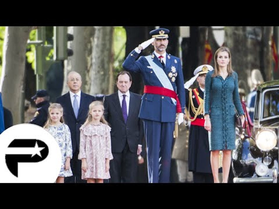 Letizia et Felipe VI d'Espagne: 1re Fête nationale pour la famille royale