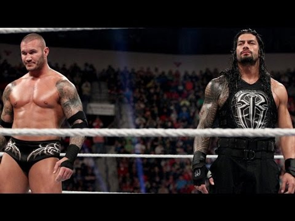 Roman Reigns & Randy Orton vs Seth rollins & Kane full match HD