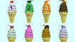 Learn Colors, Numbers, ABCs, Shapes with Crayons, Ice Cream Cones, Toy Phones, Trains & More