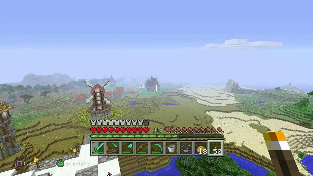 MINECRAFT Sobrevivente A Casa da MONTANHA 009