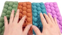 How To Make Kinetic Sand Block Brick Learn Colors Glitter Slime Syringe DIY