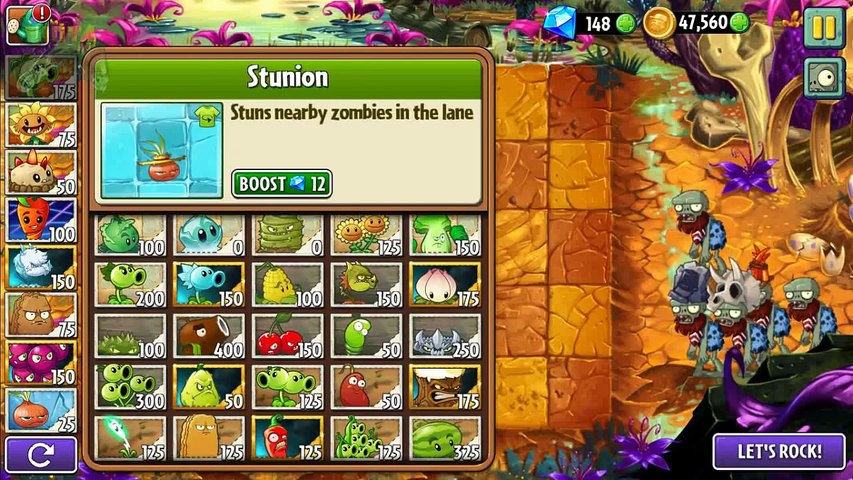 Plants Vs Zombies 2 Primal Potato Mine In Action Video Dailymotion