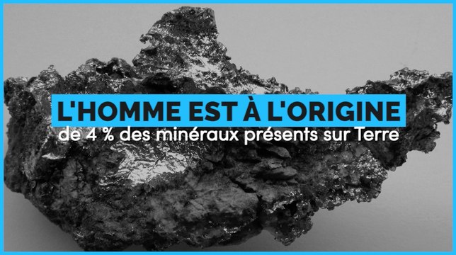 Les activités humaines ont produit 208 minéraux qui n'existaient pas sur Terre