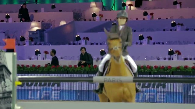 Institut Esthederm au Gucci Paris Masters et ses cavaliers