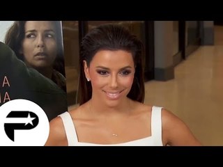 La belle Eva Longoria présente son prochain film : Frontera