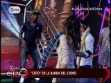 El Cuto Guadalupe le baila a Manuela Camacho y Fiorella Mendez