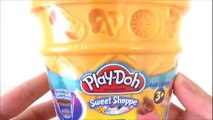Играть Doh Сладкий Shoppe Мороженого Конуса Контейнер Ремесло Комплект
