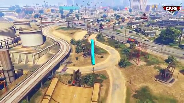 MOTOS y COCHES de COLOR SPIDERMAN dibujos animados Para los Niños los Niños canciones infantiles Canciones con la Acción