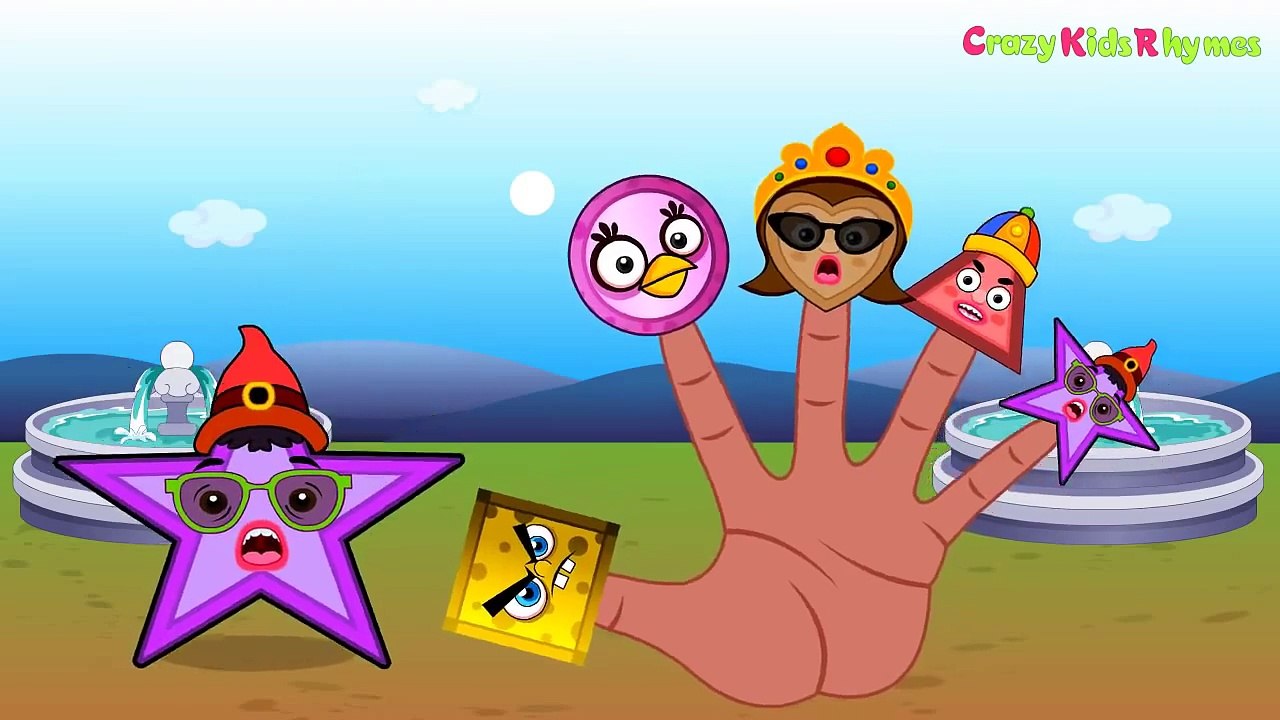 Shapes Finger Family Rhymes | Shapes Song | Finger Family Songs | Children Nursery Rhymes
