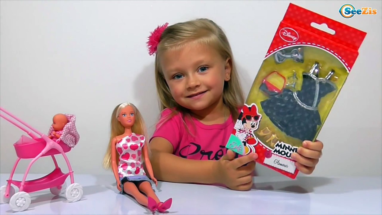 ✔ Кукла Штеффи и девочка Ярослава. Платье для подруги Барби / Steffi Doll. A dress for friend Barbie