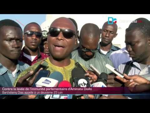 Contre la levée de l’immunité parlementaire d’Aminata Diallo, Barthélemy Dias appelle à un deuxi