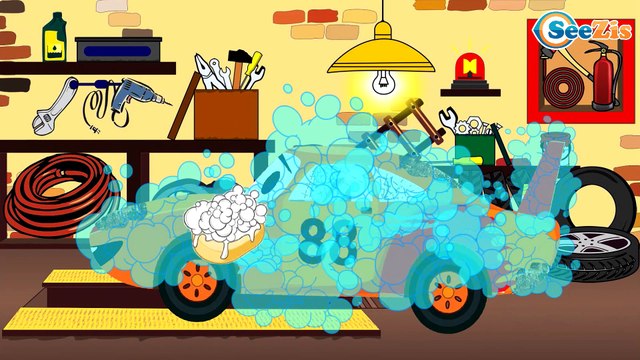 Мультфильмы про Машинки Пожарная Машина и Полицейская Машина – Герои и Преступники в Городке Машинок