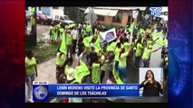 Lenin Moreno visitó la provincia de Santo Domingo de los Tsáchilas