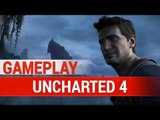 Uncharted 4 - Les 10 premières minutes de jeu - GAMEPLAY FR