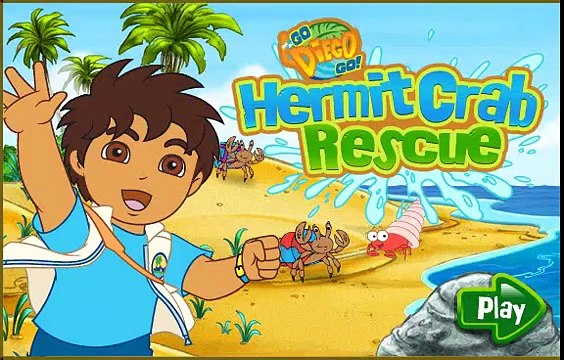 Go Diego Go - Diegos Hermit Crab Rescue - Nick Jr Games