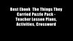Best Ebook  The Things They Carried Puzzle Pack - Teacher Lesson Plans, Activities, Crossword