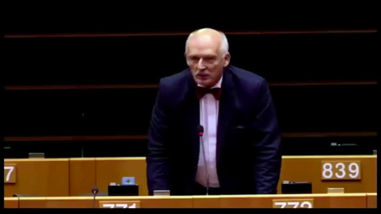 Le député européen Janusz Korwin-Mikke crée la polémique