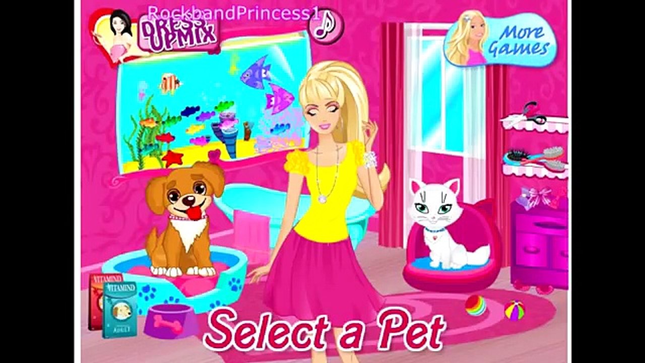 Barbie Dress Up Games - Barbie Pets Fashion Show - Free Barbie Games For Girls